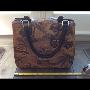 Brahmin Eugenia Copa Cabana Bag, Brown, Tan, Cars